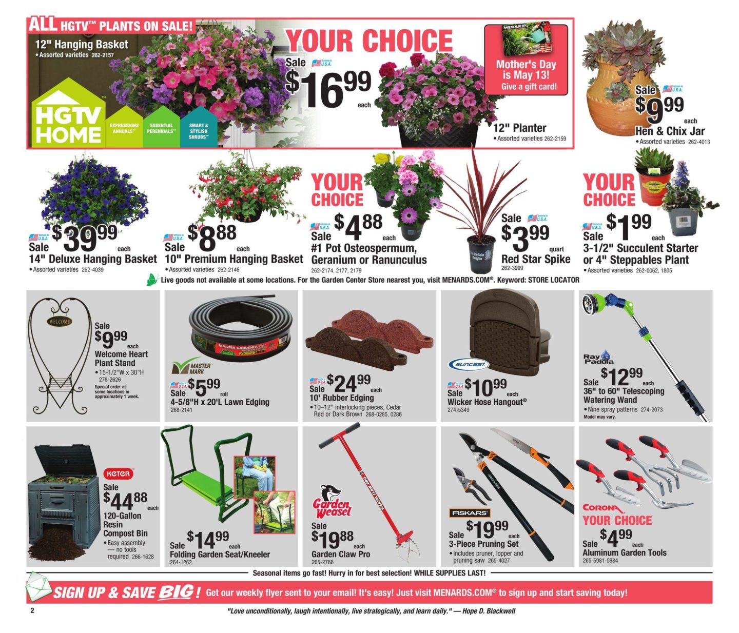 Menards Ad May 6 12 2018 Daily Saving Deals