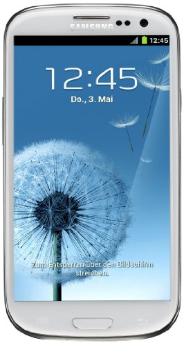 Samsung Galaxy S III/S3 GT-I9300 Factory Unlocked Phone - International Version (Marble White)